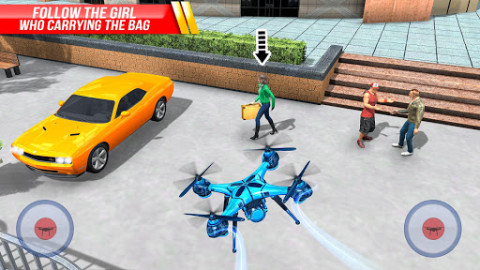 Drone Attack Flight Game 2020-New Spy Drone Games