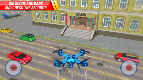 Drone Attack Flight Game 2020-New Spy Drone Games