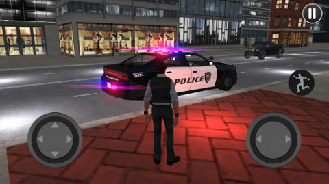 American Fast Police Car Driving: Offline Games
