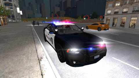 American Fast Police Car Driving: Offline Games