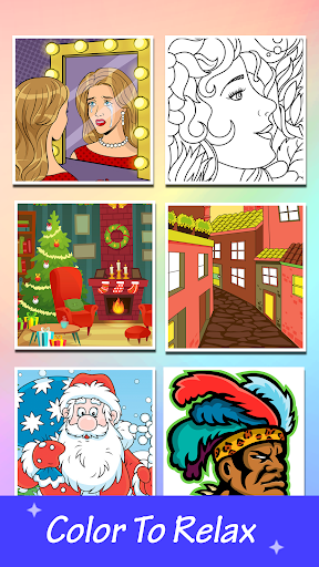 Perfect Adult Coloring - Color By Number Book Page