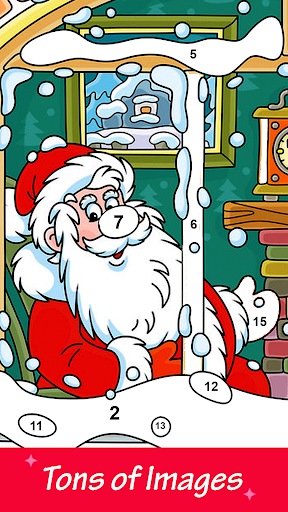 Perfect Adult Coloring - Color By Number Book Page