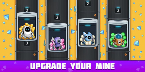 Idle Space Miner - Idle Cash Mine Simulator