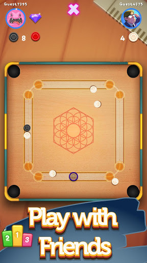 CarromBoard - Multiplayer Carrom Board Pool Game