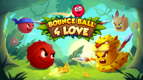 Bounce Ball 4 Love and Red Roller Ball 3
