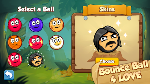 Bounce Ball 4 Love and Red Roller Ball 3