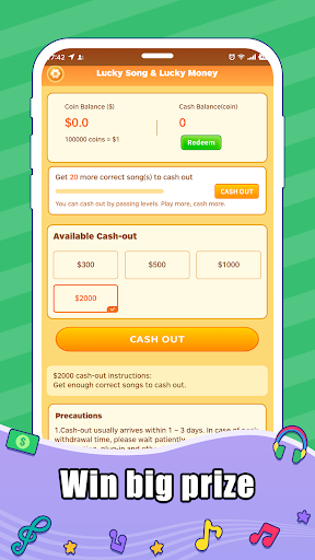 Lucky Songs - Win Real Money