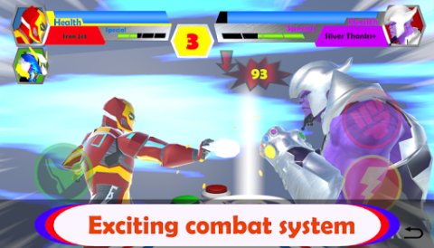 Ultra Hero Fusion : Superhero Ultra Man Battle