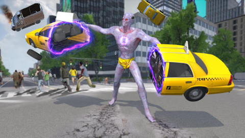 Ungodly Superhero - Flying Frog Black Ninja Hole