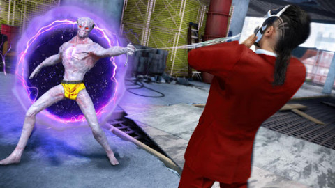 Ungodly Superhero - Flying Frog Black Ninja Hole