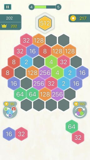 HexPop – Merge numbers to get 2048
