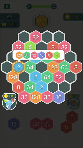 HexPop – Merge numbers to get 2048