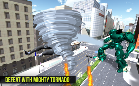 Robot Futuristic Tornado:Robot Transformation 2020