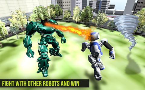 Robot Futuristic Tornado:Robot Transformation 2020