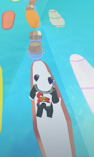 tag with combo toys panda